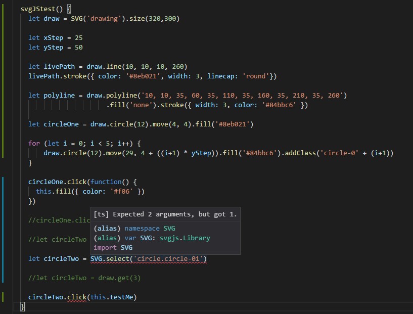 เราสามารถเขียนฟังก์ชัน Javascript ในภาพ Svg ได้หรือไม่