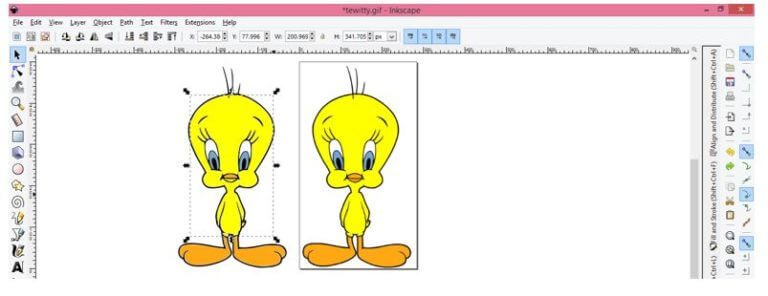 ฉันจะยกเลิกการจัดกลุ่ม Svg ใน Inkscape ได้อย่างไร