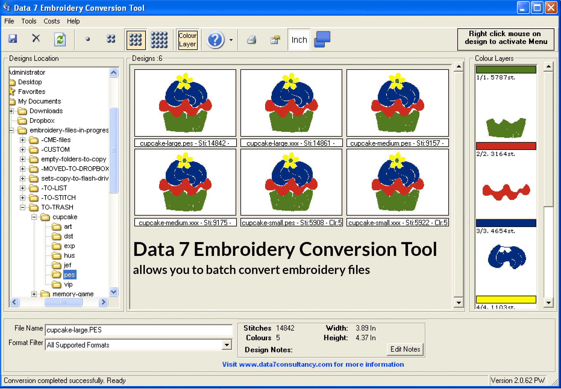 ¿Puedes convertir Svg a Dst?