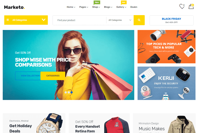 Responsives Theme von Marketo