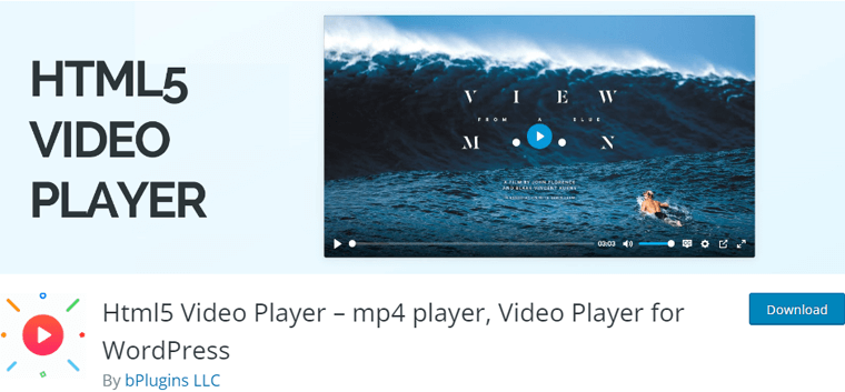 Плагин HTML 5 для видеоплеера WordPress