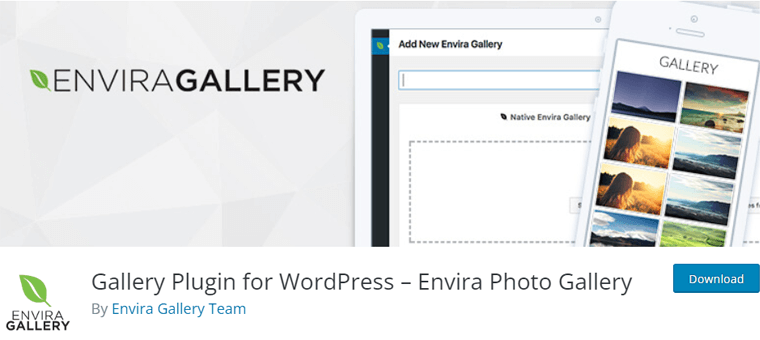 Плагин Envira Gallery для WordPress VideoPlayer