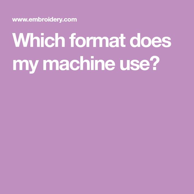 Format File Apa yang Digunakan Mesin Bordir Bernina?