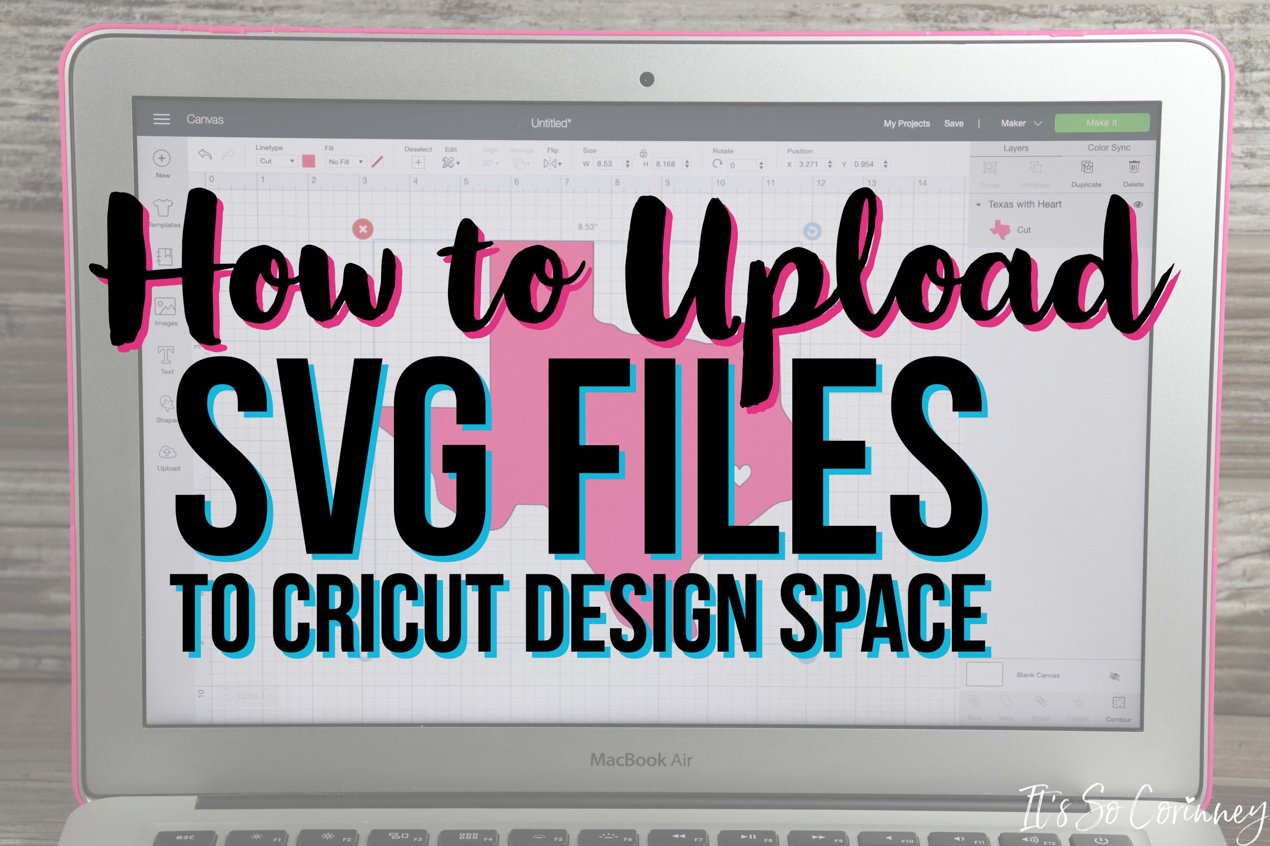 SVG في Cricut Design Space Log