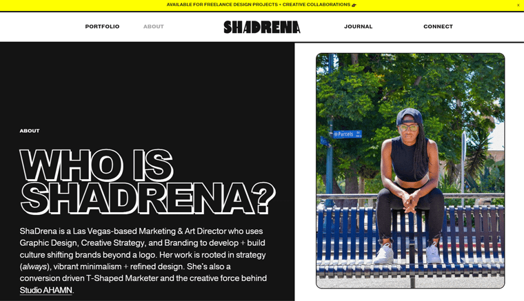 ShaDrena-Portfolio-Website