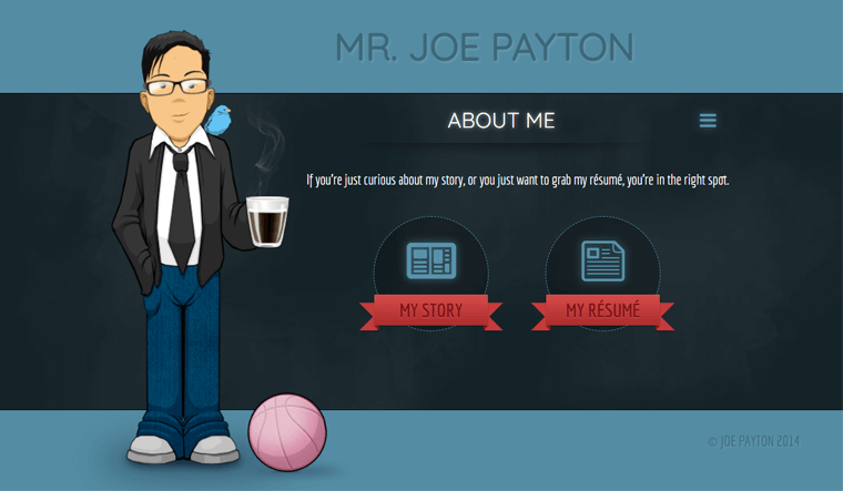 ตัวอย่าง Joe Payton เกี่ยวกับฉัน