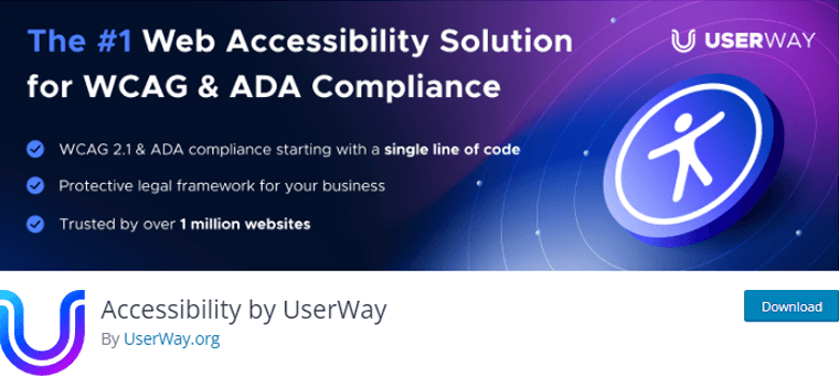 Plugin Aksesibilitas oleh UserWay Plugin Aksesibilitas Terbaik untuk WordPress