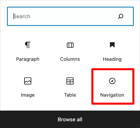 Crear un menú desplegable usando el bloque de navegación de WordPress.