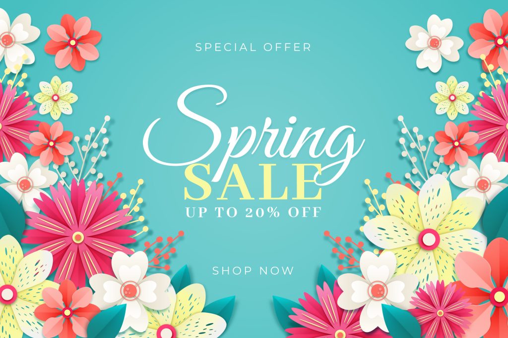 Spring Sale Sample Banner