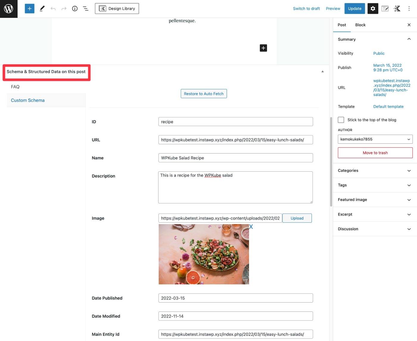 Skema dan antarmuka data terstruktur