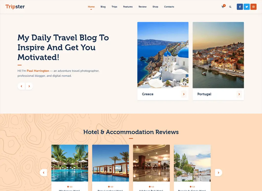 Tripster | Blog WordPress di viaggi e stile di vita