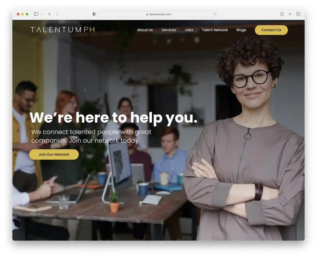 site de recrutement talentumph