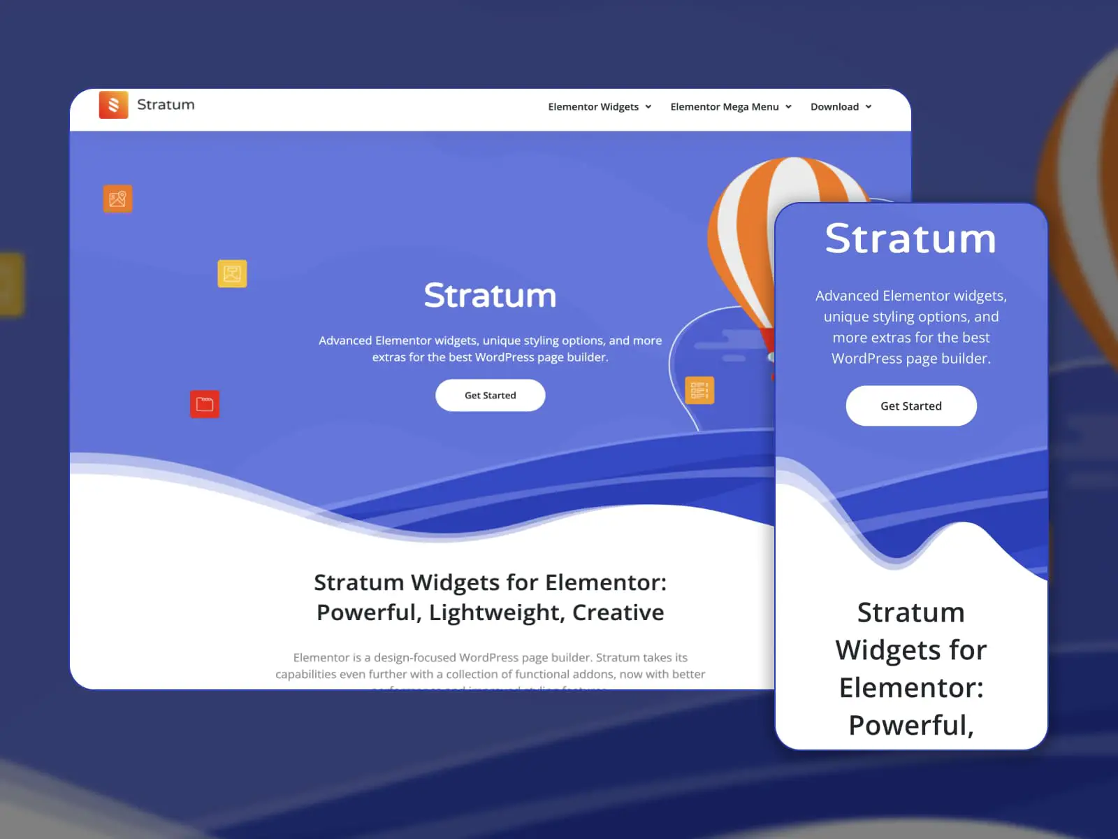 WordPress bloguna içerik eklemek için Stratum Elementor widget'ları.