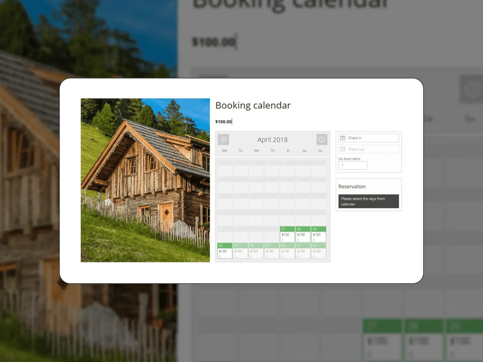 Pluginul WordPress gratuit al sistemului Pinpoint Booking.