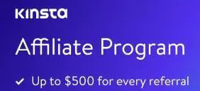 Kinsta affiliate program