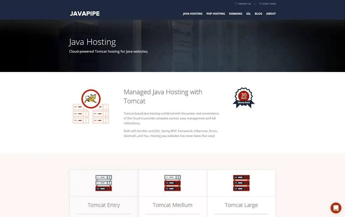 javapipe hosting java