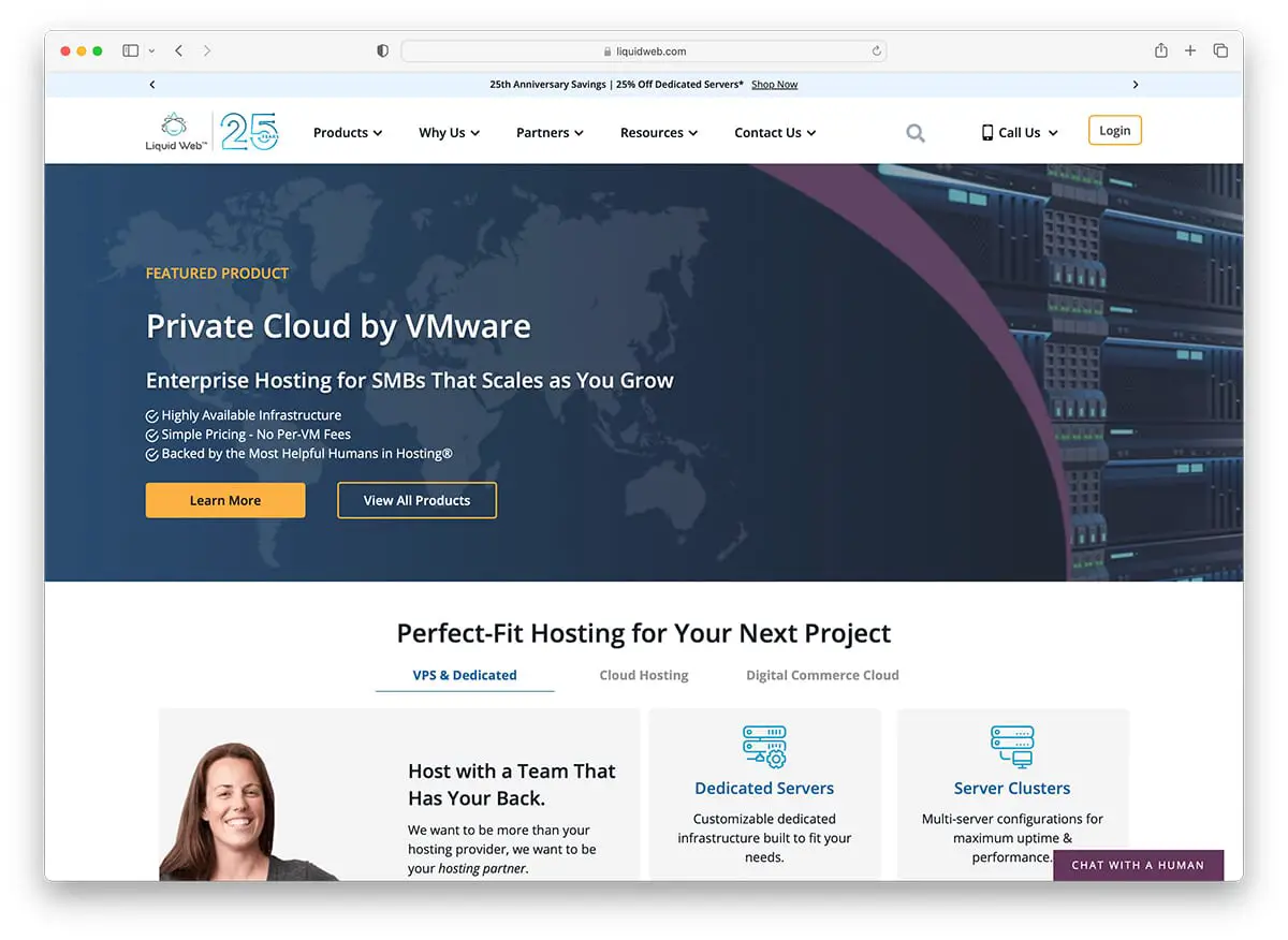 Liquid Web.- il miglior hosting Java nel cloud