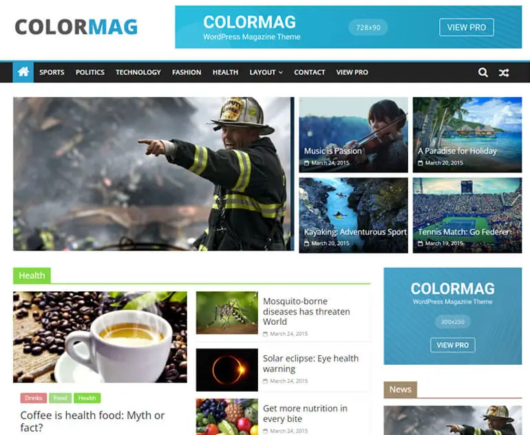 Tema ColorMag