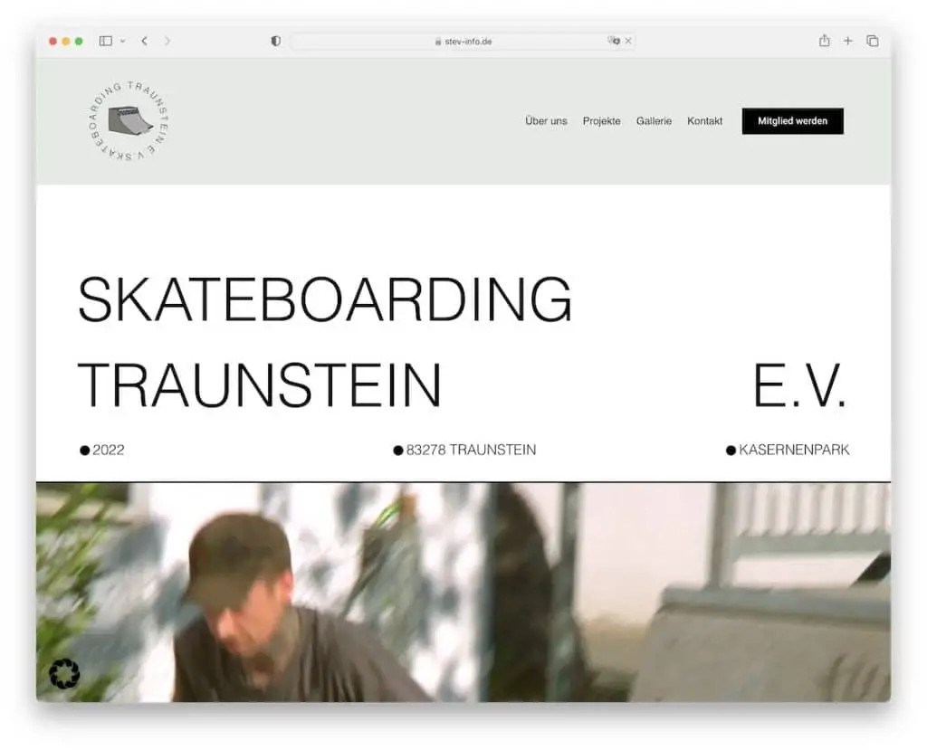 site do elementor traunstein de skate