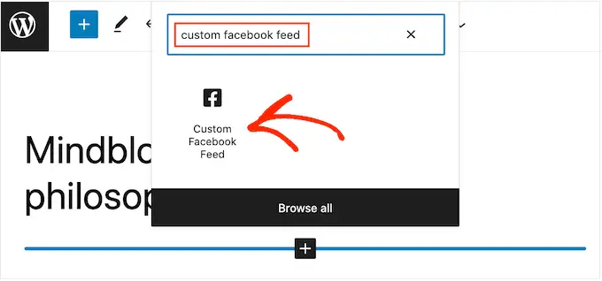 Adding a Facebook review feed to the WordPress FSE 