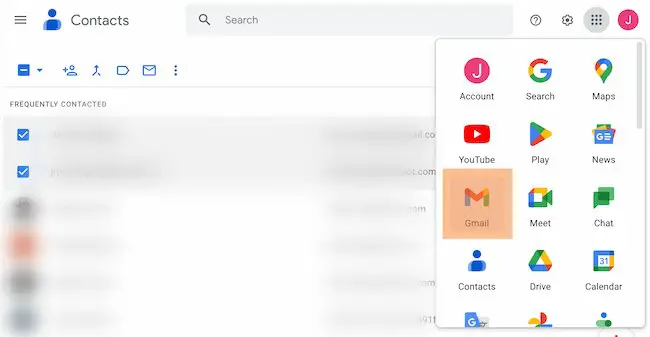 كيفية إنشاء مجموعة في Gmail على سبيل المثال: انتقل إلى Gmail