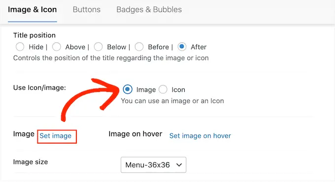 Adding WordPress media library images to a navigation menu