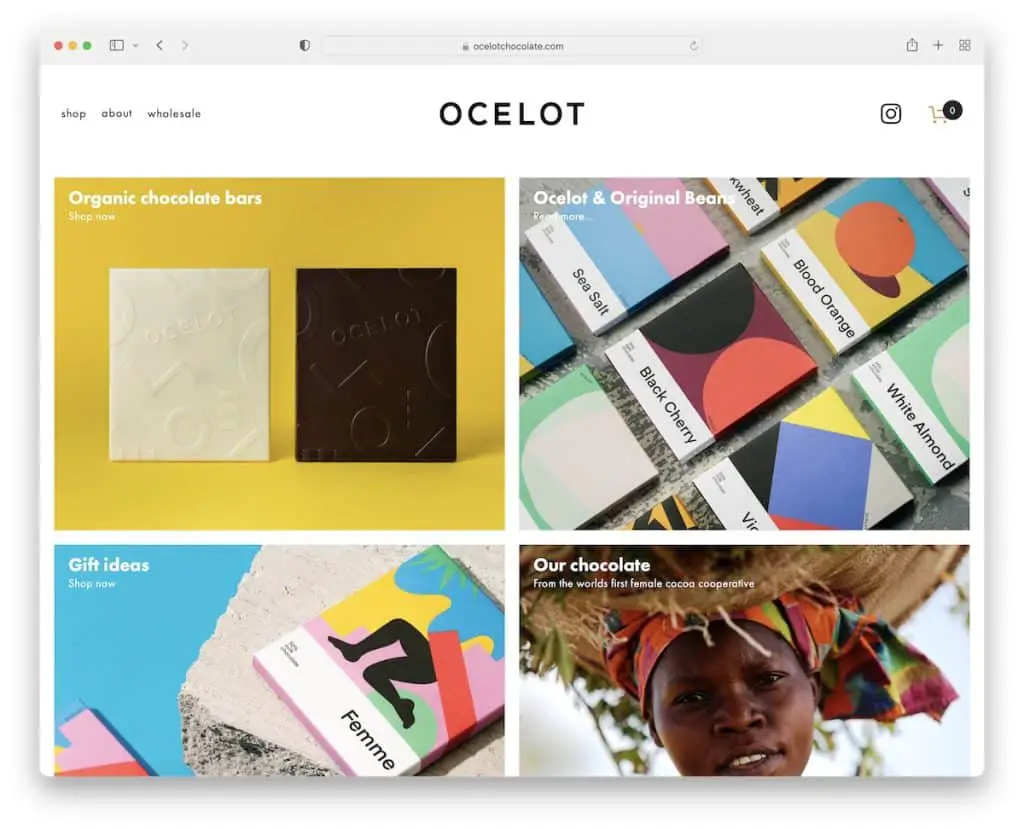 Ozelot-Food-Website