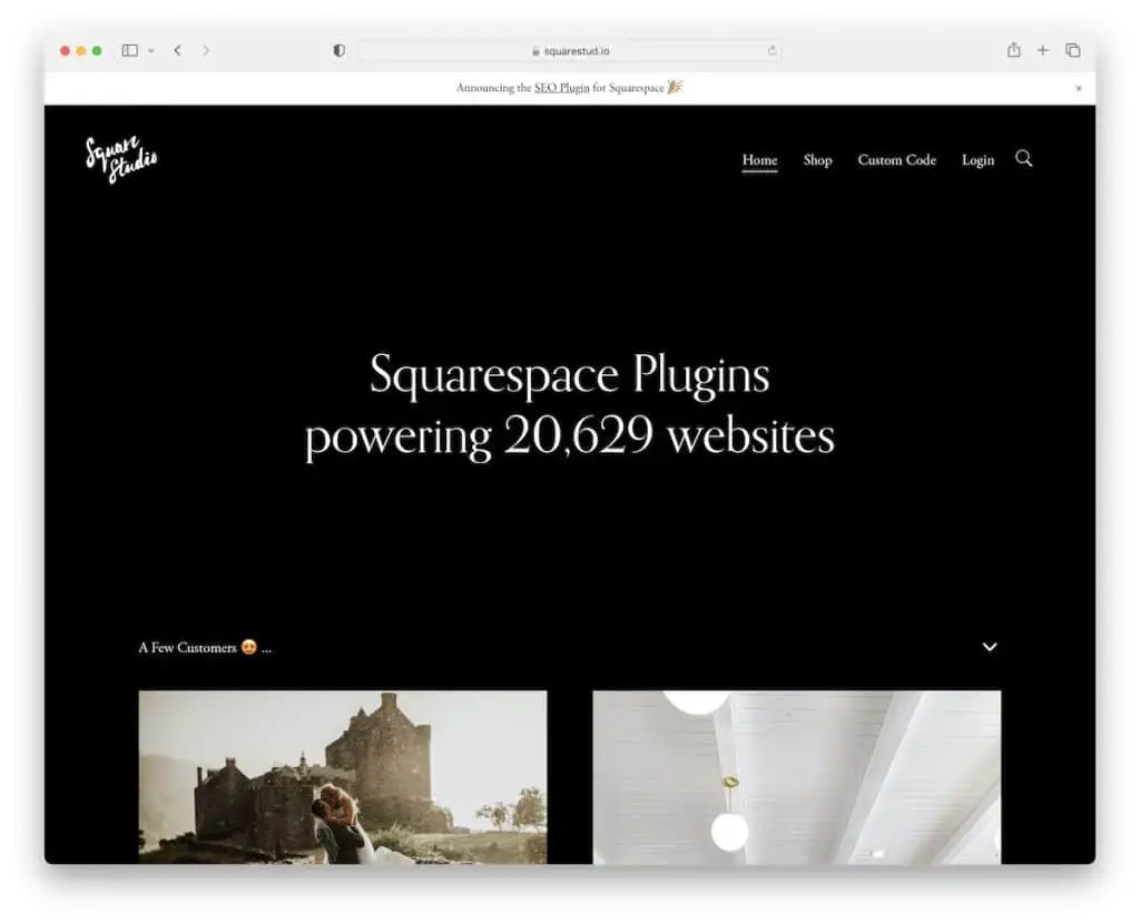 squarestudio squarespace E-Commerce-Beispiel