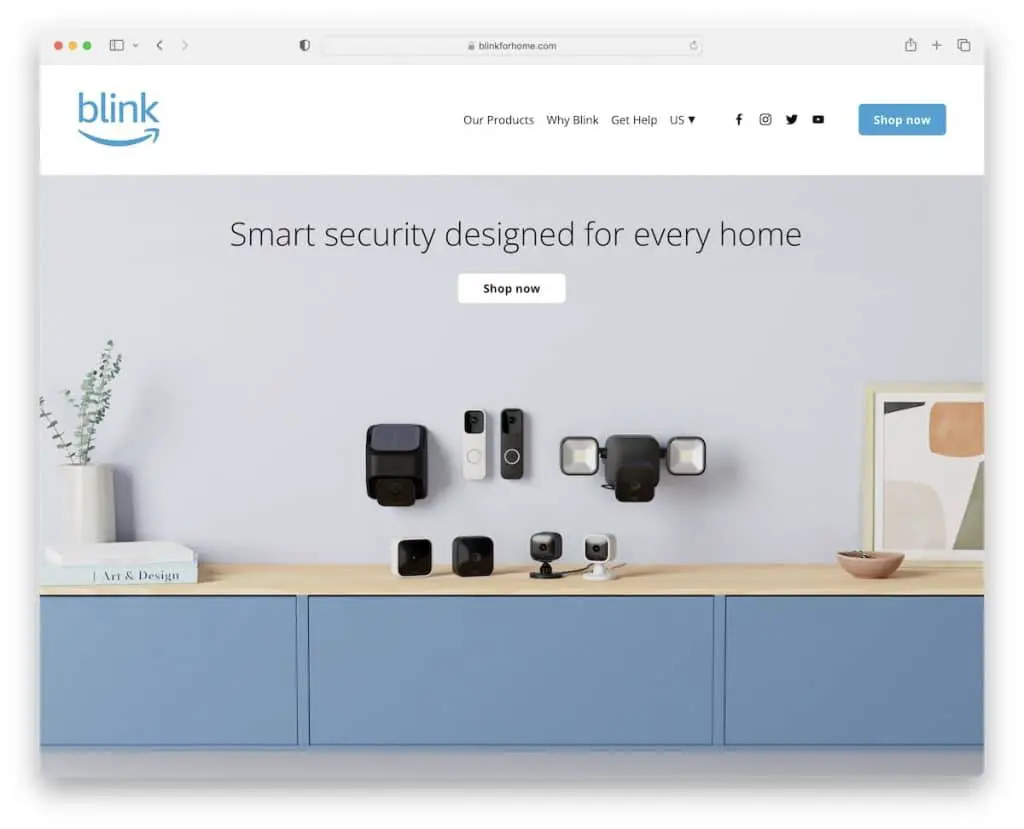 E-Commerce-Beispiel von blink squarespace