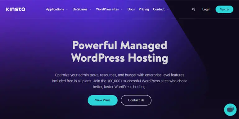 Kinsta Managed WordPress Hosting