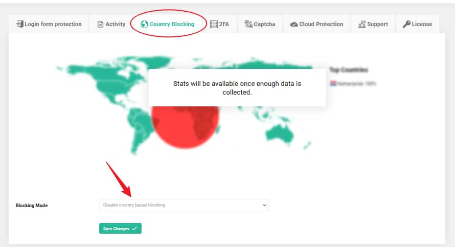 Lista negra de direcciones IP sospechosas