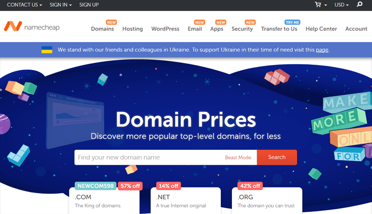 Harga Domain Namecheap - Berapa Biaya Situs Web