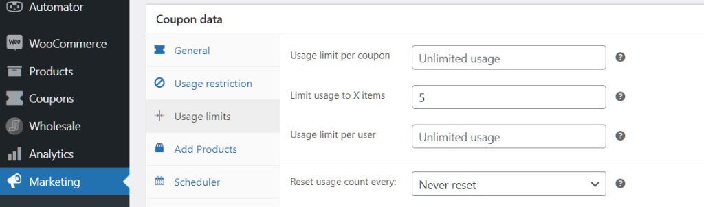 How To Limit Coupon Usage In WooCommerce