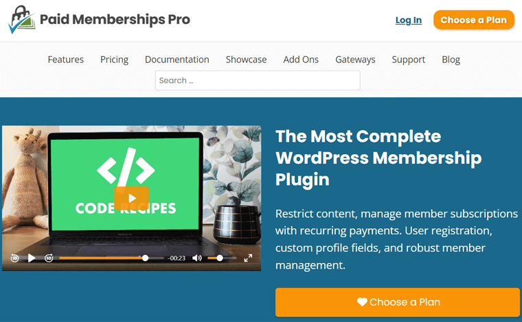 Keanggotaan Berbayar Platform WordPress Pro