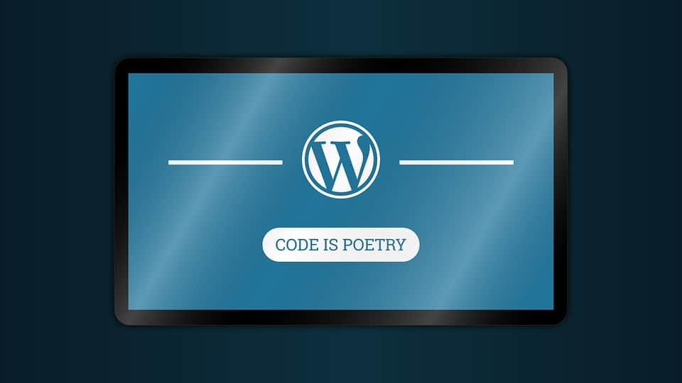 WordPress のコードは詩です