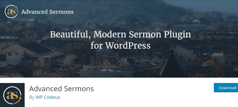 Complemento avanzado de la iglesia de WordPress para sermones