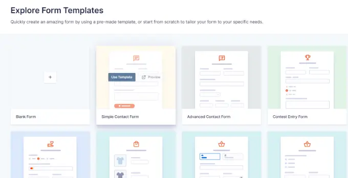 Gravity Forms templates