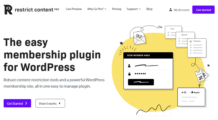 Restringir contenido Pro: los mejores complementos de membresía para Elementor