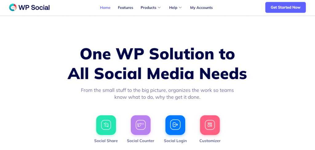 WP Social、WordPress ソーシャル メディア ソリューション。