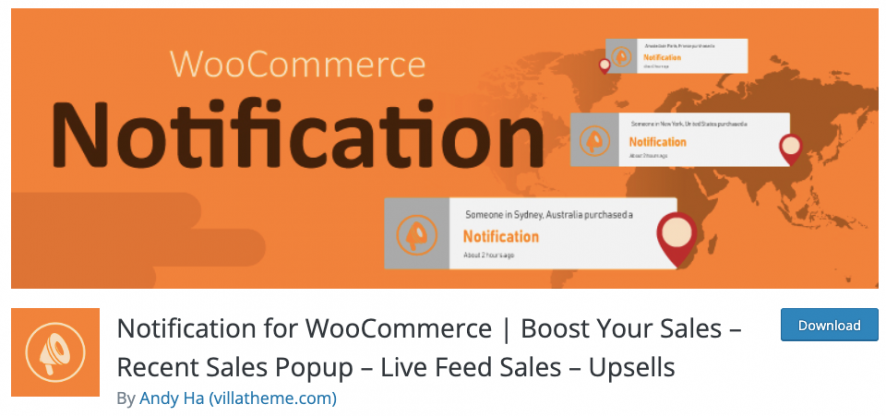 إشعار woocommerce