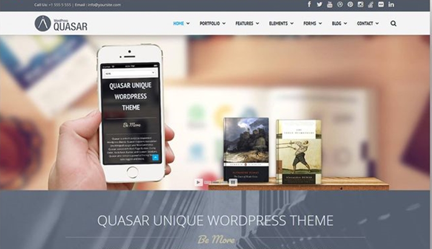 Tema Quasar Wp