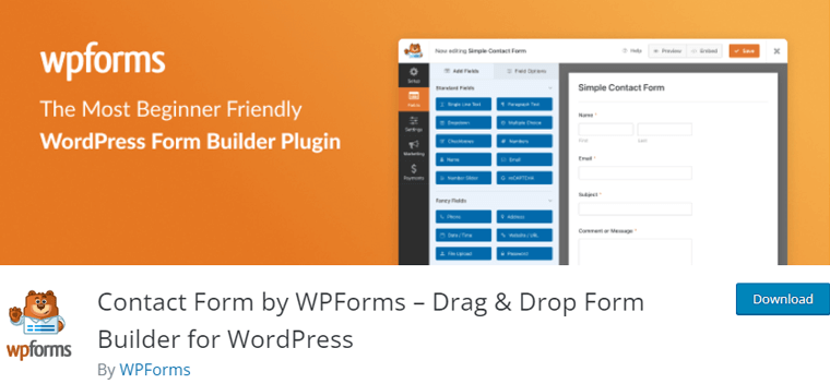 WordPress WPForm