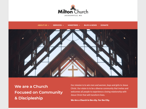 Tema gereja WordPress