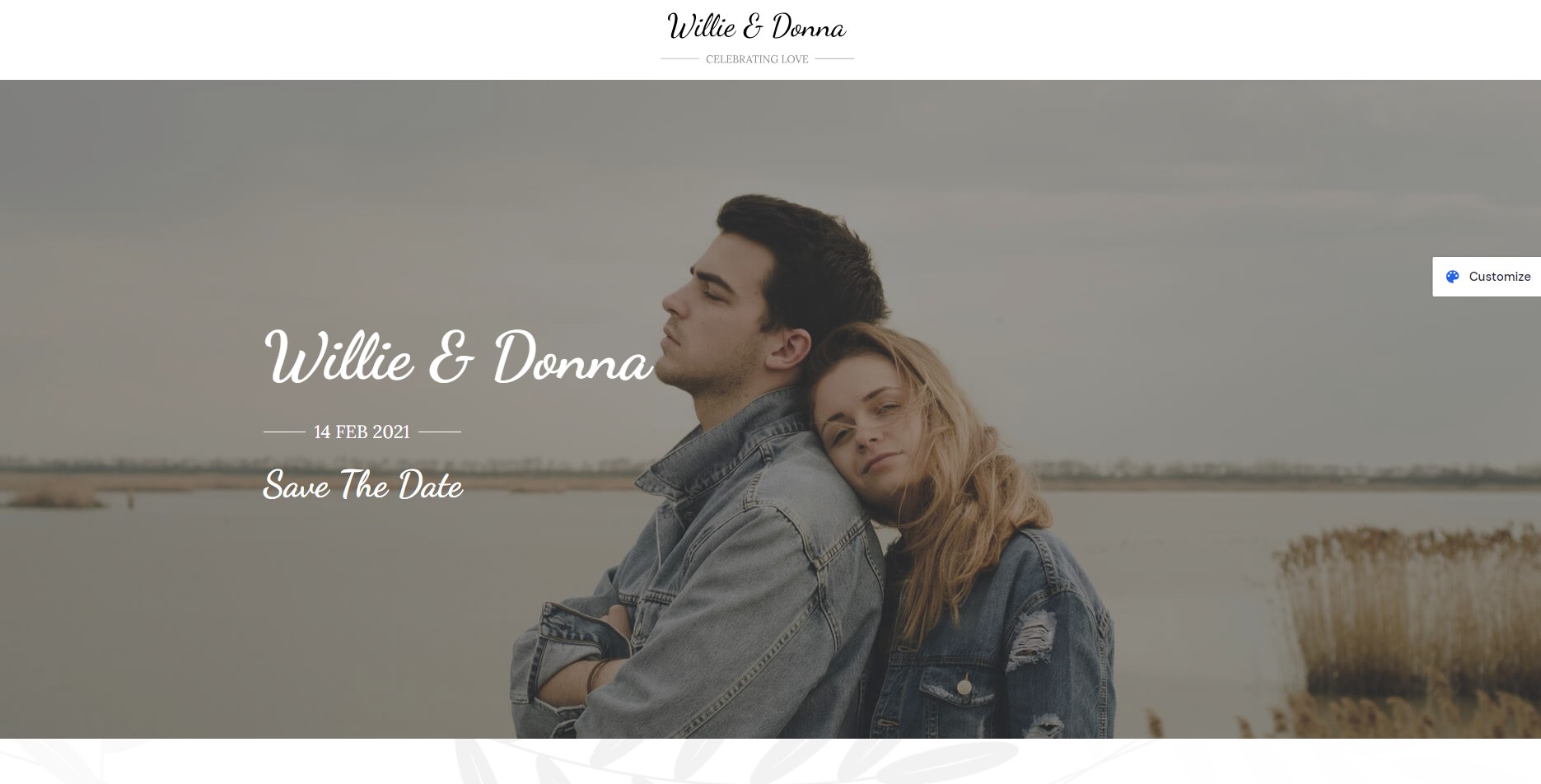 tema de WordPress para bodas