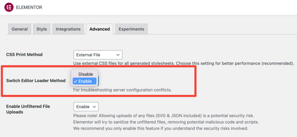 elementor-switch-editor-loader-method