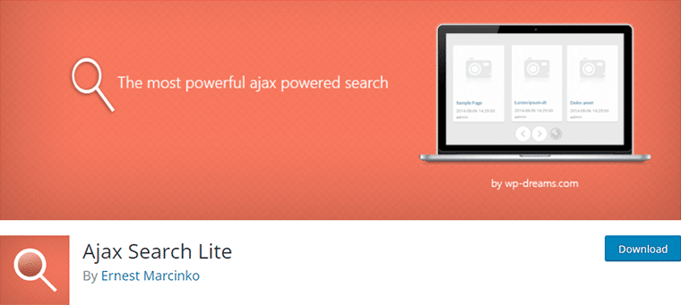 Ajax Search Lite WordPress Plugin - إنشاء موقع دليل