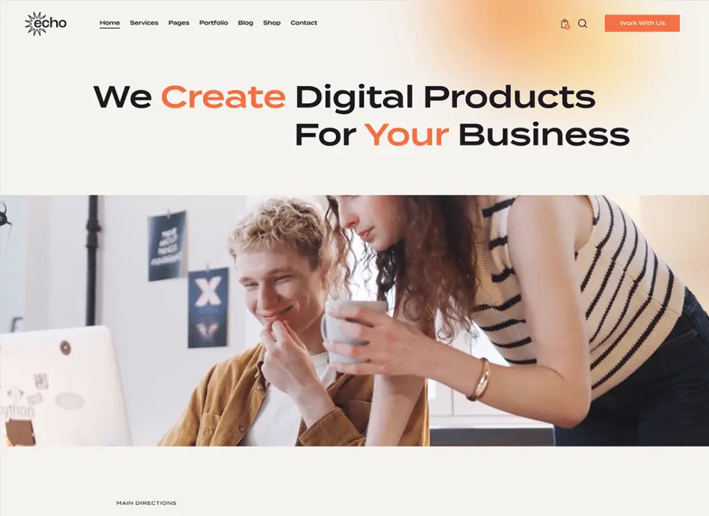 Gema | Pemasaran Digital & Tema WordPress Agensi Kreatif