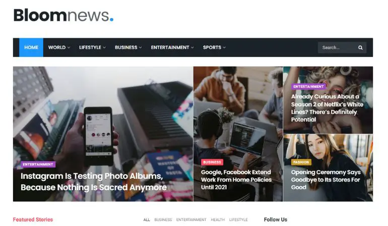 Tema JNews para sitios de noticias