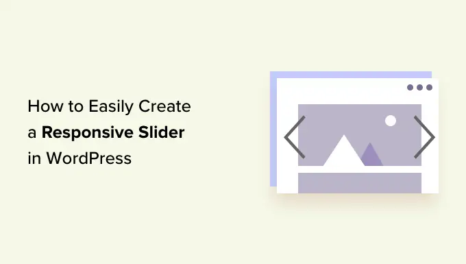 How to easily create a responsive slider in WordPress