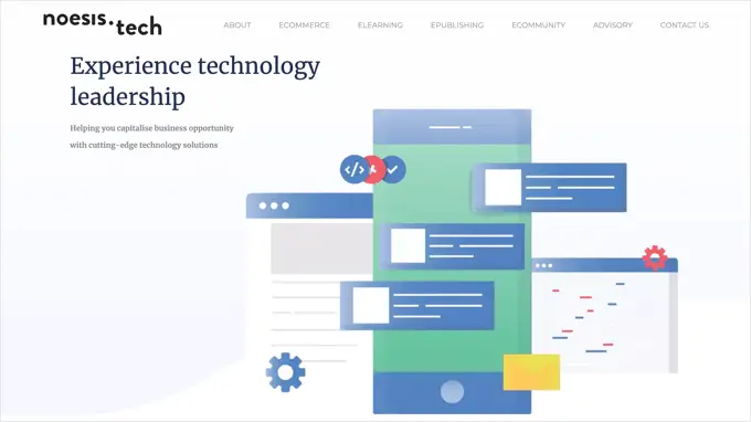 Noesis.tech Agencia de desarrollo de WordPress